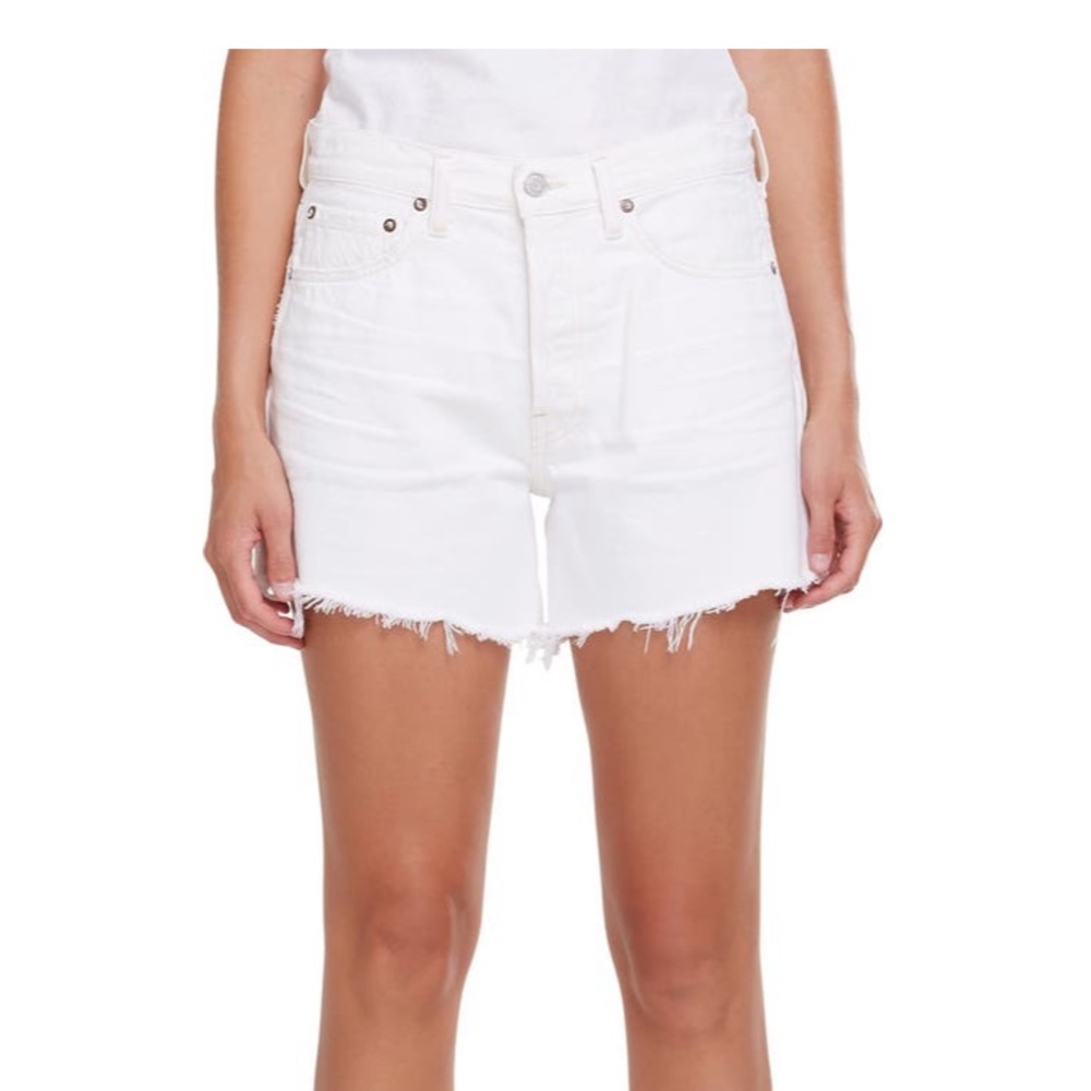 Agolde Parker High Waist Cutoff Shorts